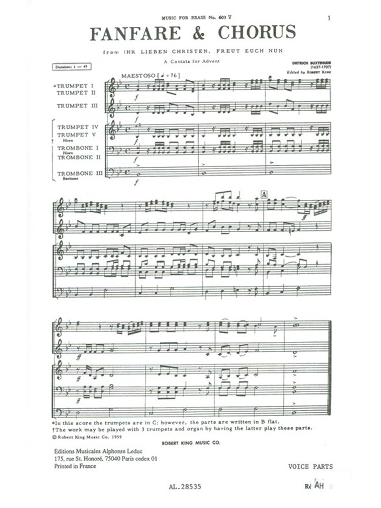 Fanfare And Chorus
